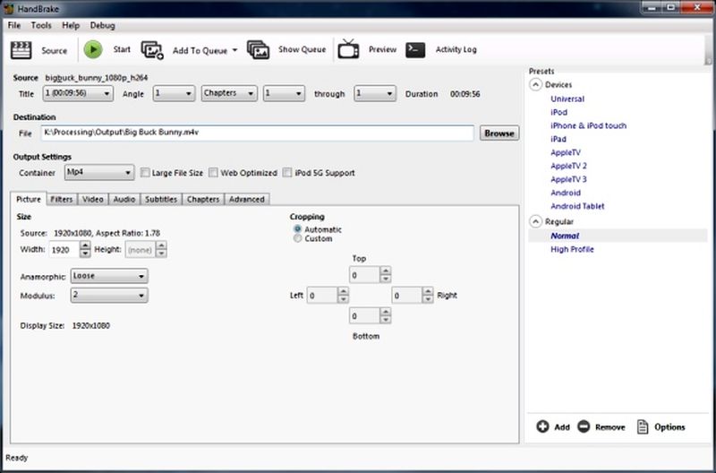 HandBrake: genial software multiplataforma gratuito para convertir vídeos