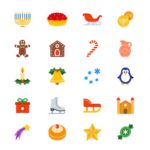 40 iconos navideños gratis disponibles en varios formatos