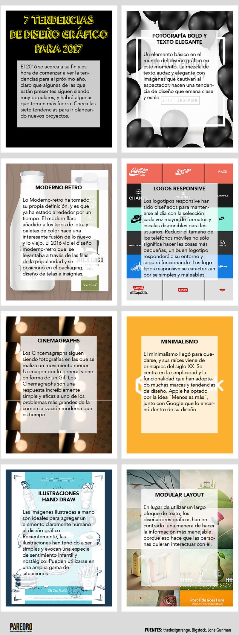 Tendencias en Diseño Gráfico 2017 que necesitas conocer