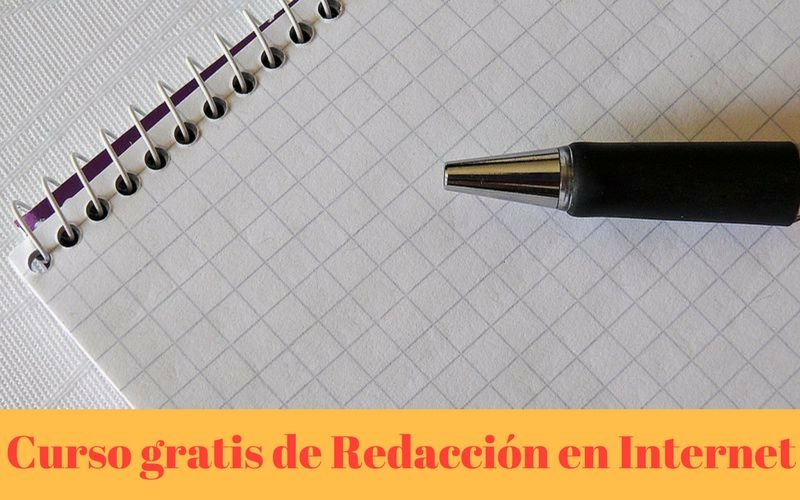 Curso de Redacción en Internet para seguir online y gratis