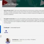 Curso gratuito sobre Estrategias para las Redes Sociales