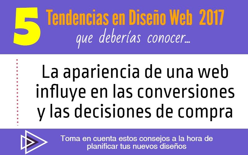 5 Tendencias en Diseño Web 2017 que deberías tomar en cuenta