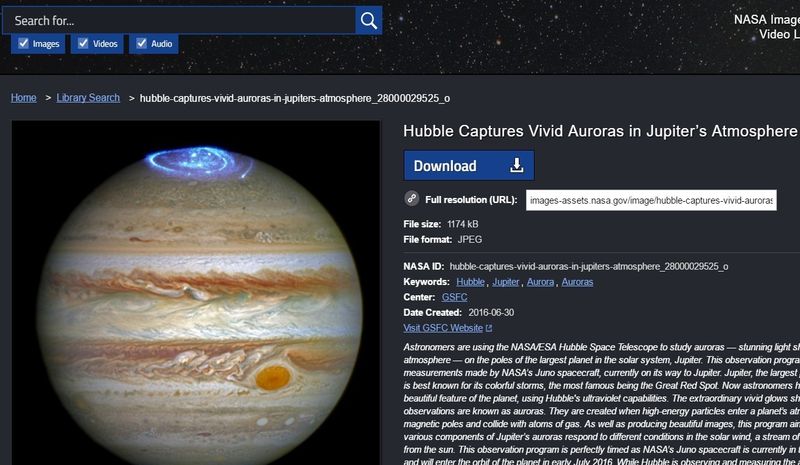 Nueva colección pública de archivos de la NASA: imágenes, vídeos y audios