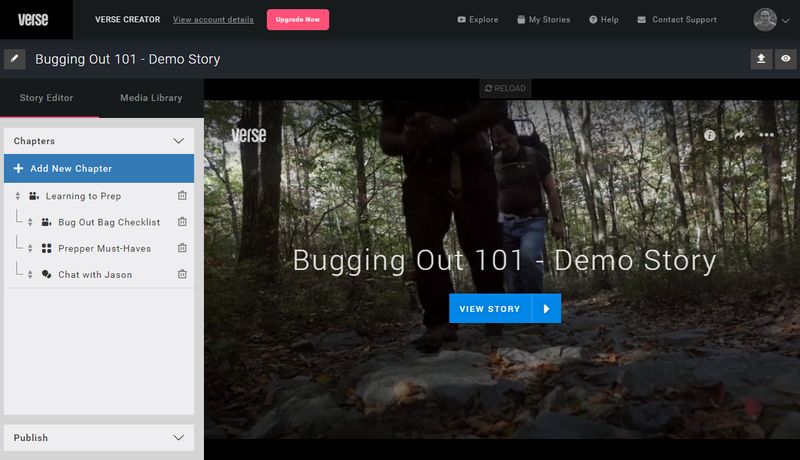 Crear vídeos interactivos online y gratis con Verse. ¿No vas a probar?