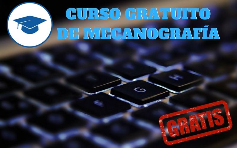 Curso gratuito de mecanografía en español en MecaGratis
