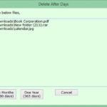 Delete After Days: software para eliminar archivos después de un tiempo