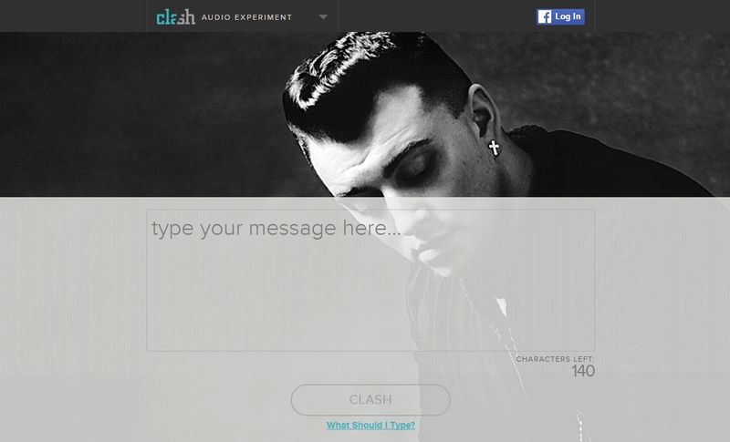 Clash: aplicación web experimental para convertir texto en voz