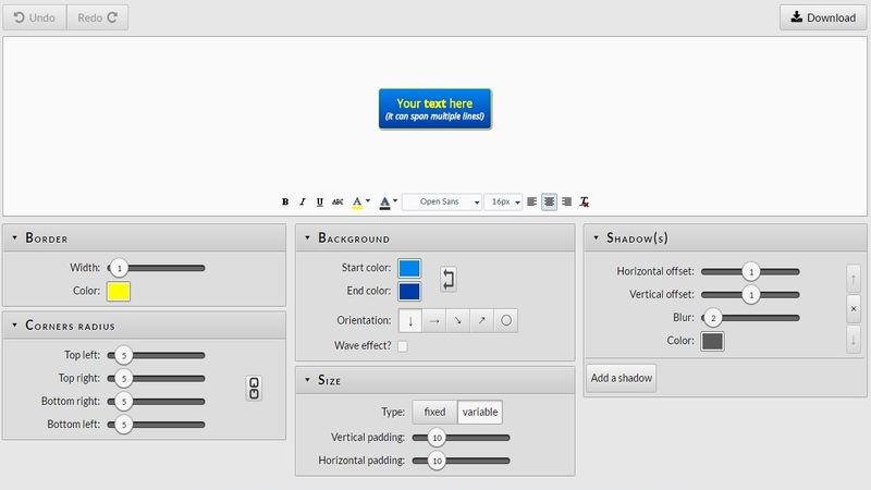 10 páginas para crear botones CSS y PNG totalmente gratis