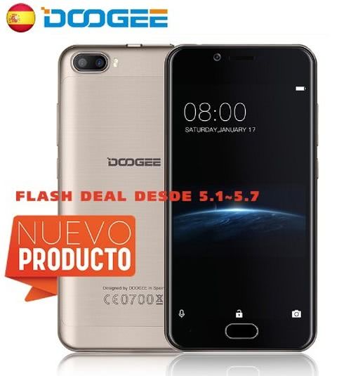 Teléfono Doogee Shoot 2, irresistible oferta para España