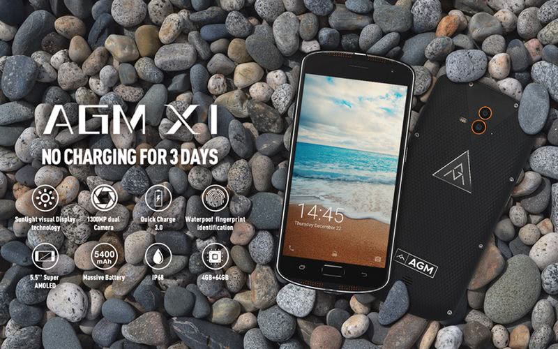 AGM X1: espectacular teléfono, ahora con $48 de descuento