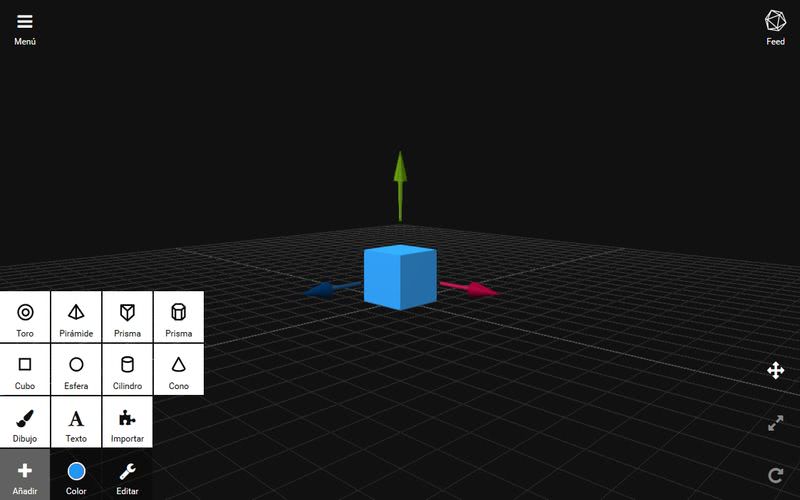 Típicamente Monumento raspador Crear modelos 3D online y gratis con esta increíble aplicación web