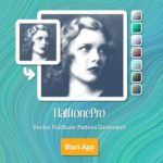 HalftonePro: web para decorar tus fotos con bellos patrones de fondo