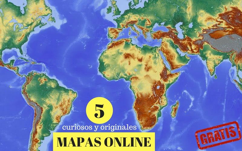 5 mapas online originales y curiosos que te gustarán