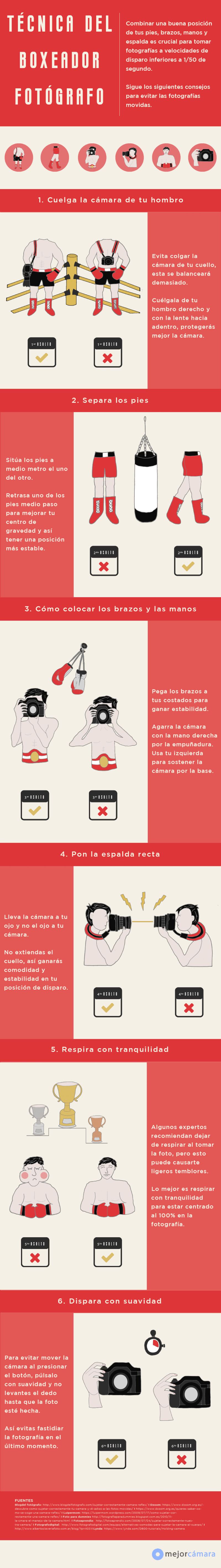6 técnicas para tomar fotos nítidas con tu cámara digital