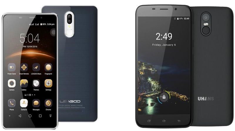 Comparativa del Uhans A6 vs Leagoo M8, para elegir la mejor opción