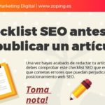 Comprobaciones SEO que debes realizar antes de publicar tus artículos