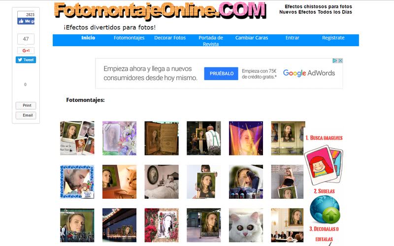 Crear fotomontajes gratis online con estas 10 páginas
