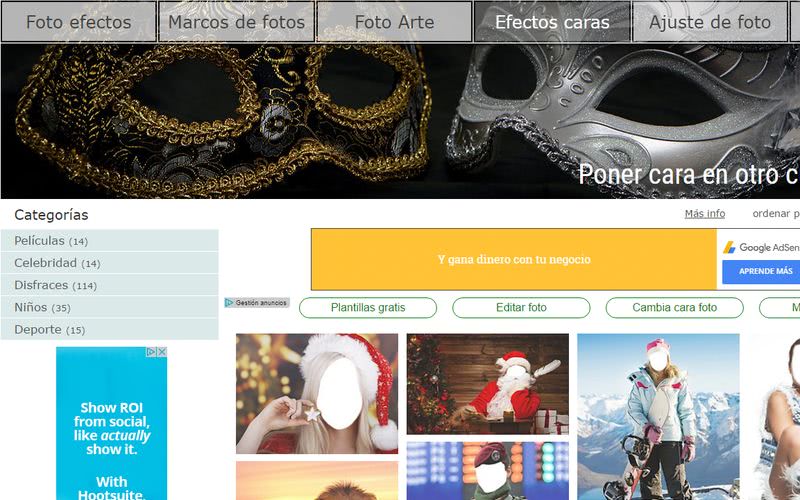 Crear fotomontajes gratis online con estas 10 páginas
