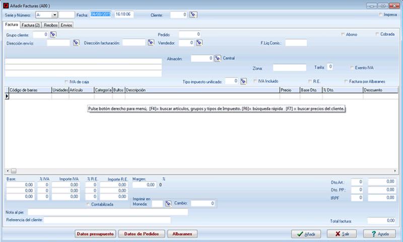 Descargar programa de Facturación gratis para tu Empresa o Negocio
