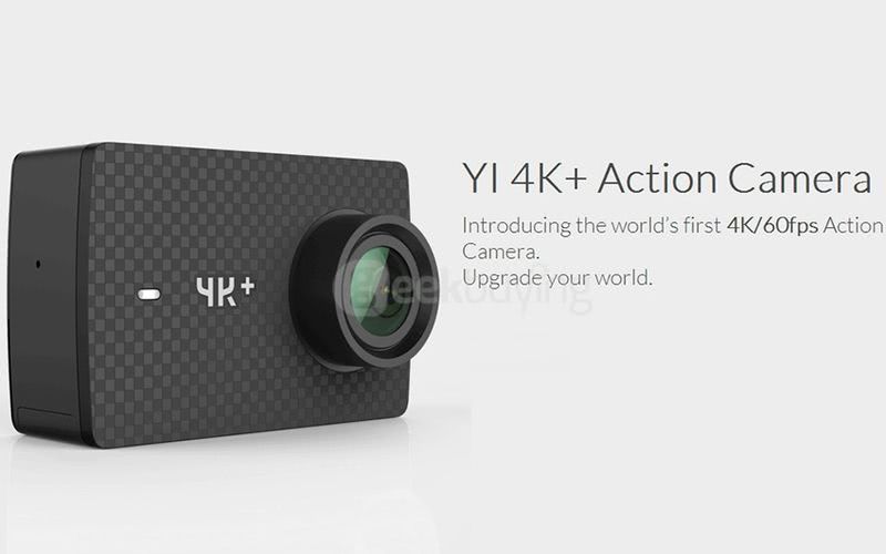 YI 4K+ Action Camera: espectacular cámara con importante descuento