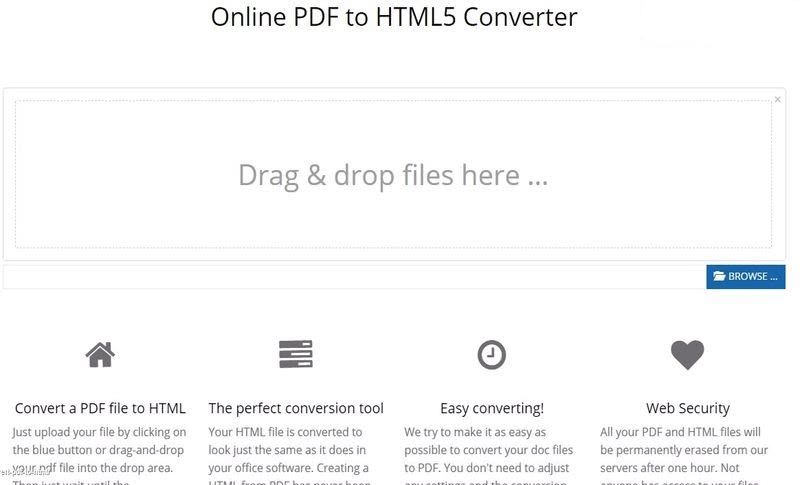 Convertir PDF a HTML5 gratis y online con estas 3 aplicaciones web