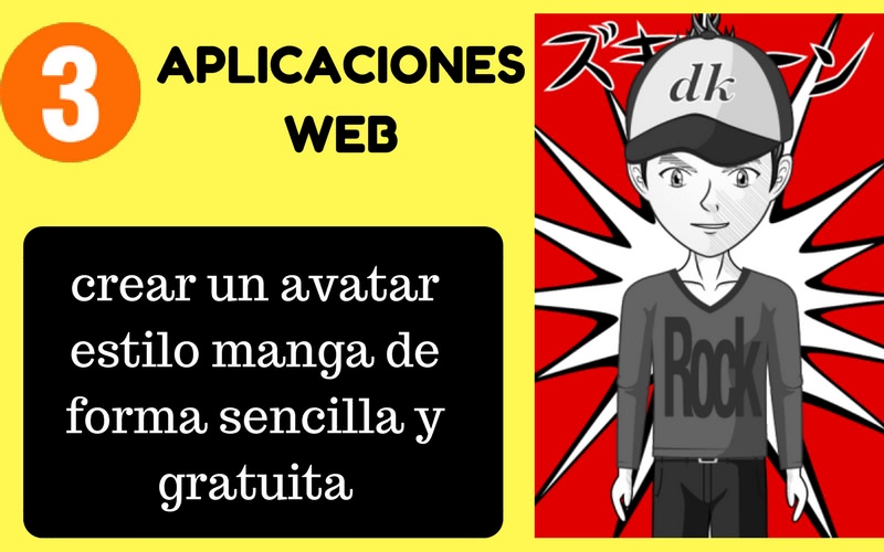 Crear avatar estilo manga con estas 3 aplicaciones web gratuitas