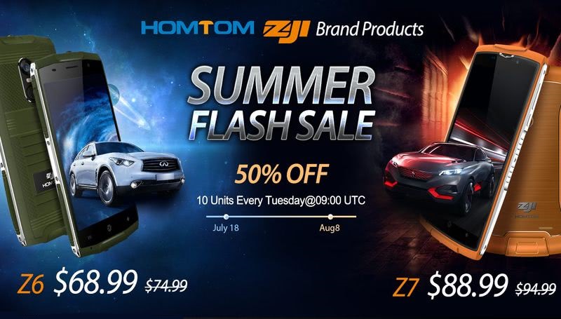 HomTom Z6 por $68.99 y HomTom Z7 por $88.99, dos chollos por tiempo limitado