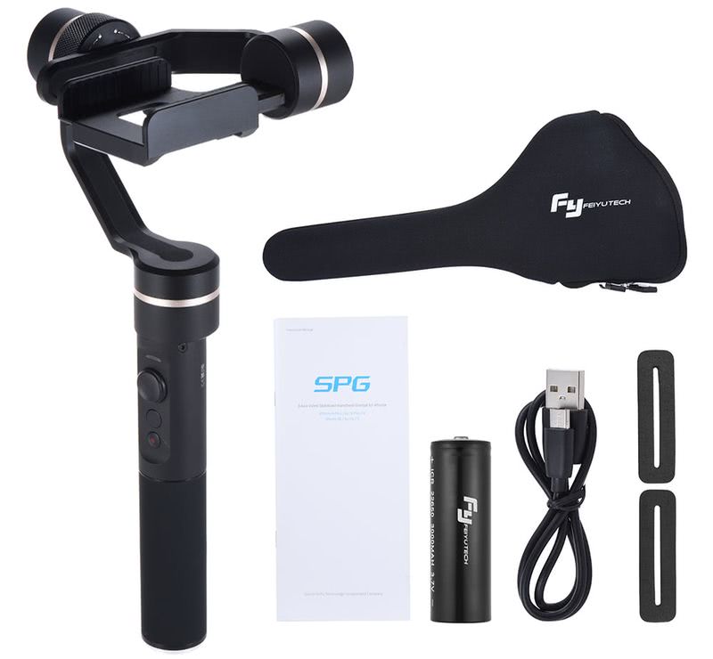 FeiyuTech SPG 3-Axis: gimbal para grabar vídeos profesionales con tu smartphone o cámara