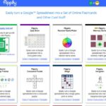 Flippity: convierte hojas de cálculo de Google a pasatiempos y tarjetas de aprendizaje