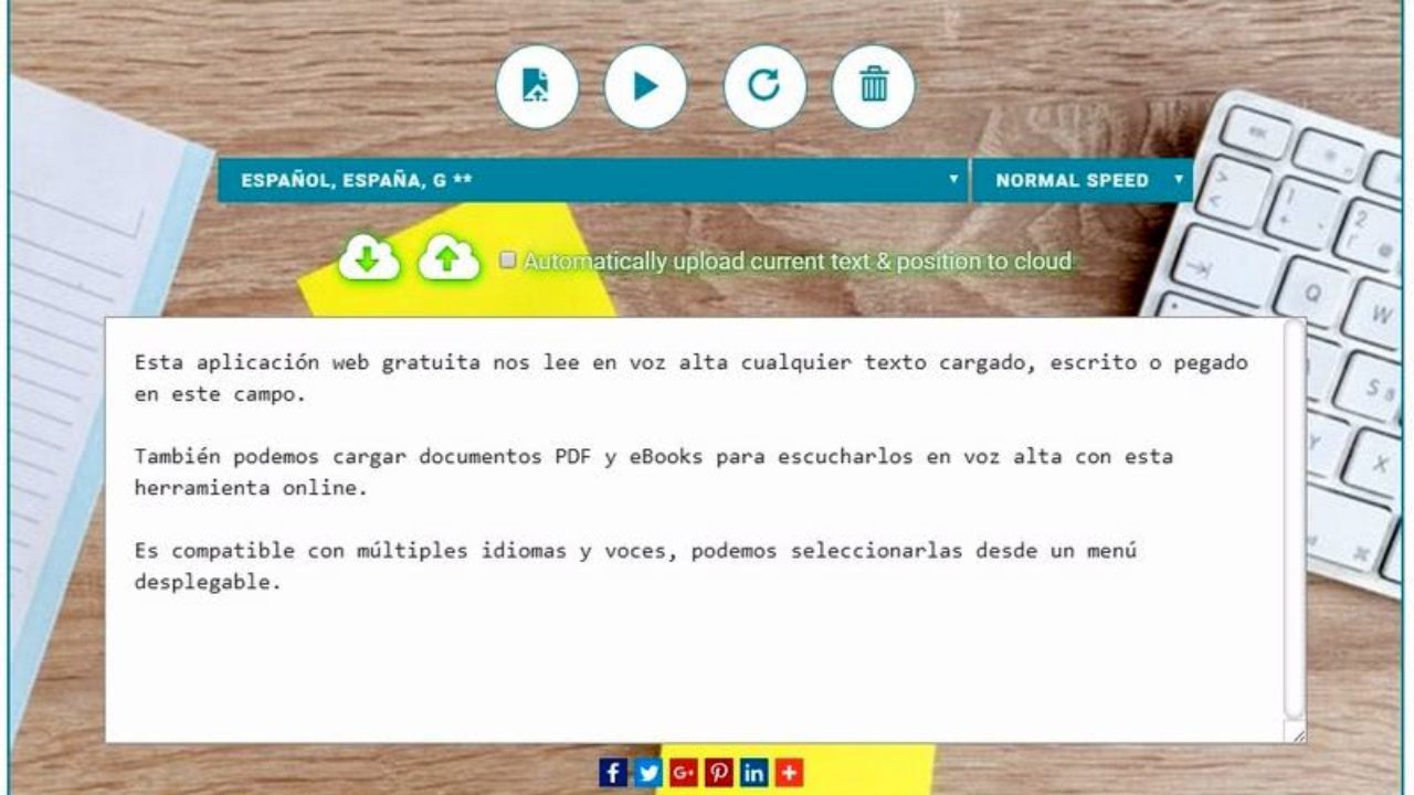 Lector De Textos Con Voz Gratuito También Documentos Pdf Y Ebooks