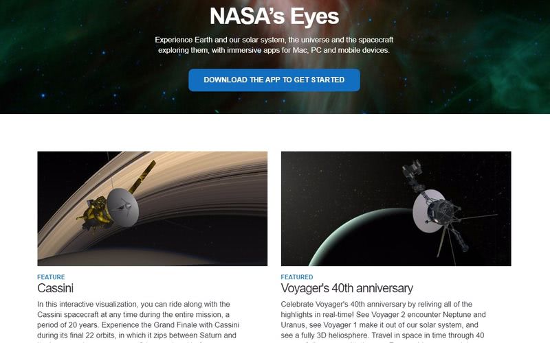 Software de la NASA gratis Software de la NASA gratis para explorar el Espacio sin moverte de casa