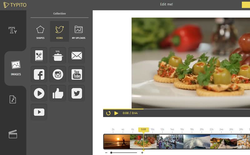 Typito: nueva aplicación web gratuita para crear impresionantes vídeos