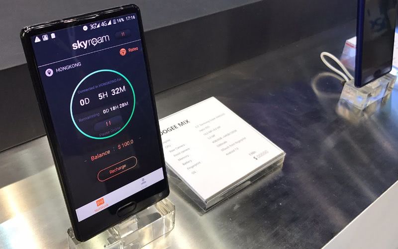 Soporte para la red 4G "SIM-less" en DOOGEE MIX y MIX 2
