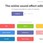 Aplicar efectos de sonido a vídeos con un clic con esta fantástica aplicación web
