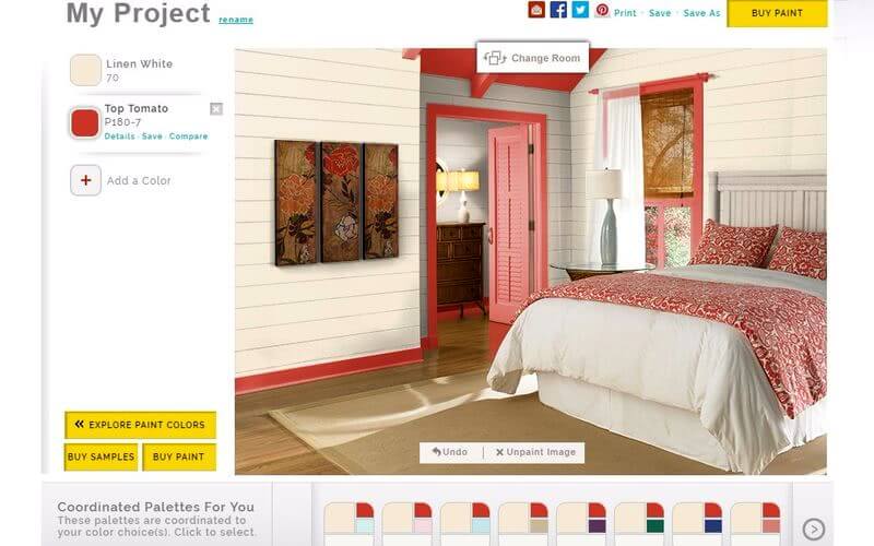 3 aplicaciones web para simulador de pintar casas gratis