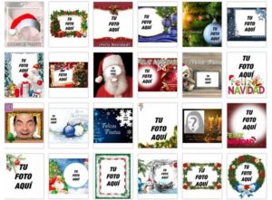 Decorar fotos de Navidad - Fotoefectos