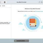 Any eBook Converter: mejor convertidor de eBooks para Windows