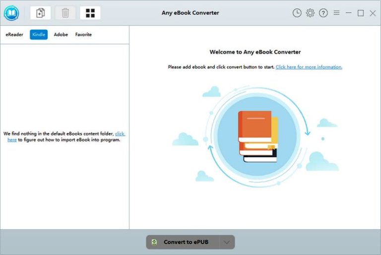 Any eBook Converter mejor convertidor de eBooks para Windows