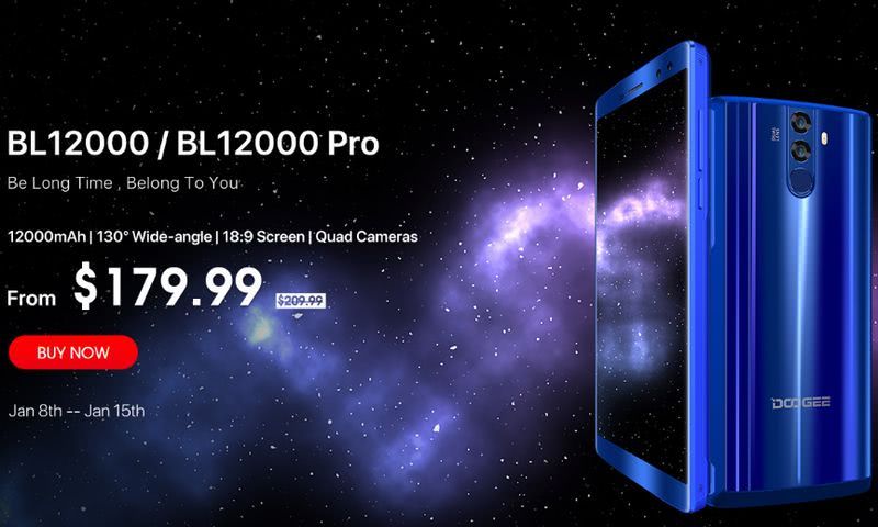 DOOGEE BL12000: impresionante teléfono con la mayor batería del mundo