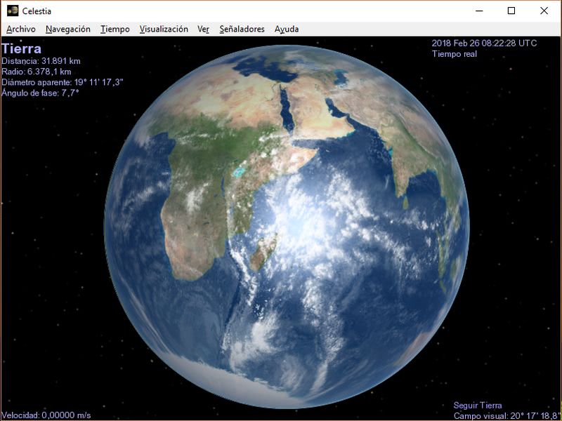 Software planetario gratuito para Windows, Linux y Mac OS X