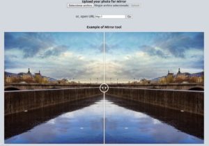 Aplicar efecto mirror - LunaPic