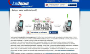Identificar llamadas spam - Tellows