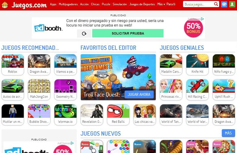 Mejores páginas para jugar online y pasar un rato divertido