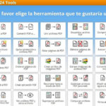 PDF24 Tools: colección de herramientas web para editar y crear PDF