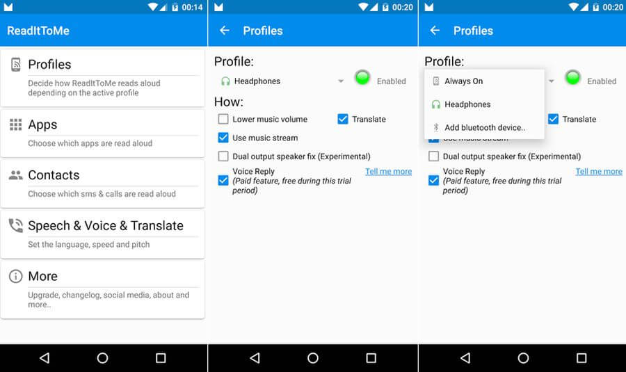 ReadItToMe: app Android que lee los mensajes de WhatsApp y otras apps
