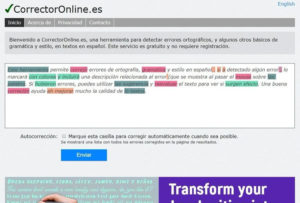 Revisar la ortografía online - CorrectorOnline