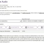 Transcribir audio a texto online