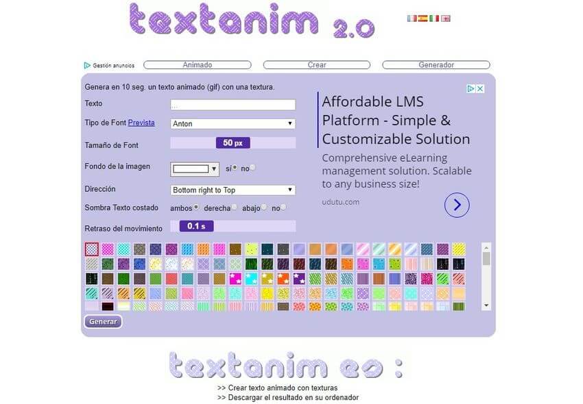 Crear textos animados gratis con estas 3 aplicaciones web