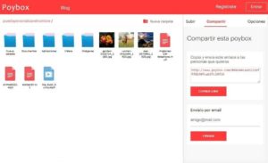 Poybox - compartir archivos