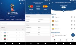 Apps para seguir el Mundial - Copa Mundial de la FIFA